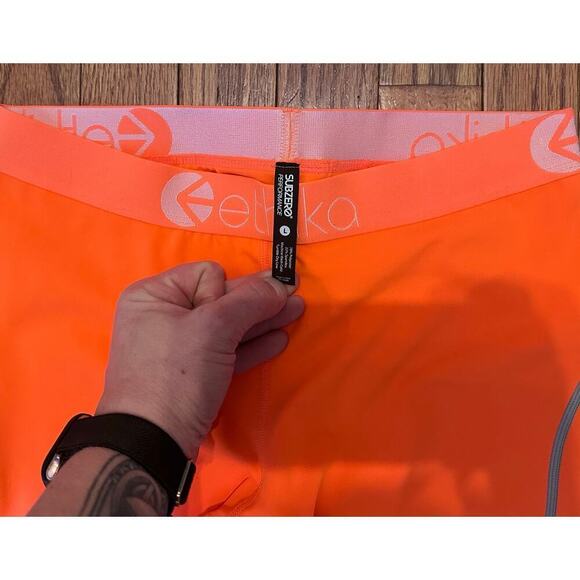 Ethika Orange Women's Leggings - Picture 10 of 12